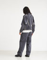 NINE POINT NINE SPRINTER OVERSIZE PANEL DEMIN JACKET-WASHED GREY