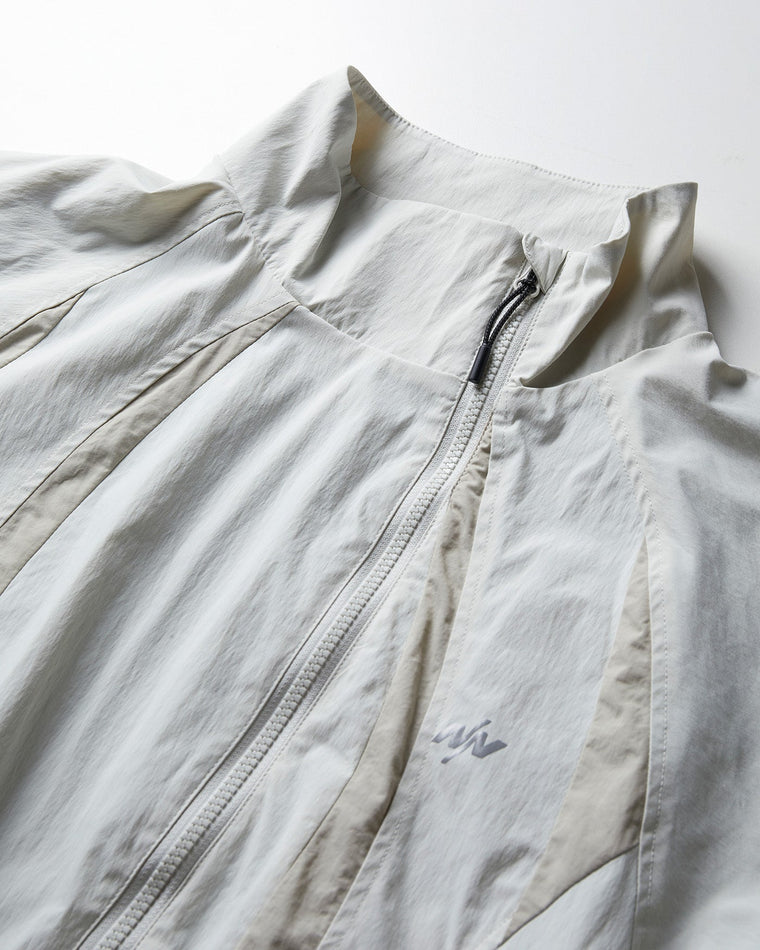 NINE POINT NINE SPRINTER OVERSIZE PANEL JACKET-BEIGE