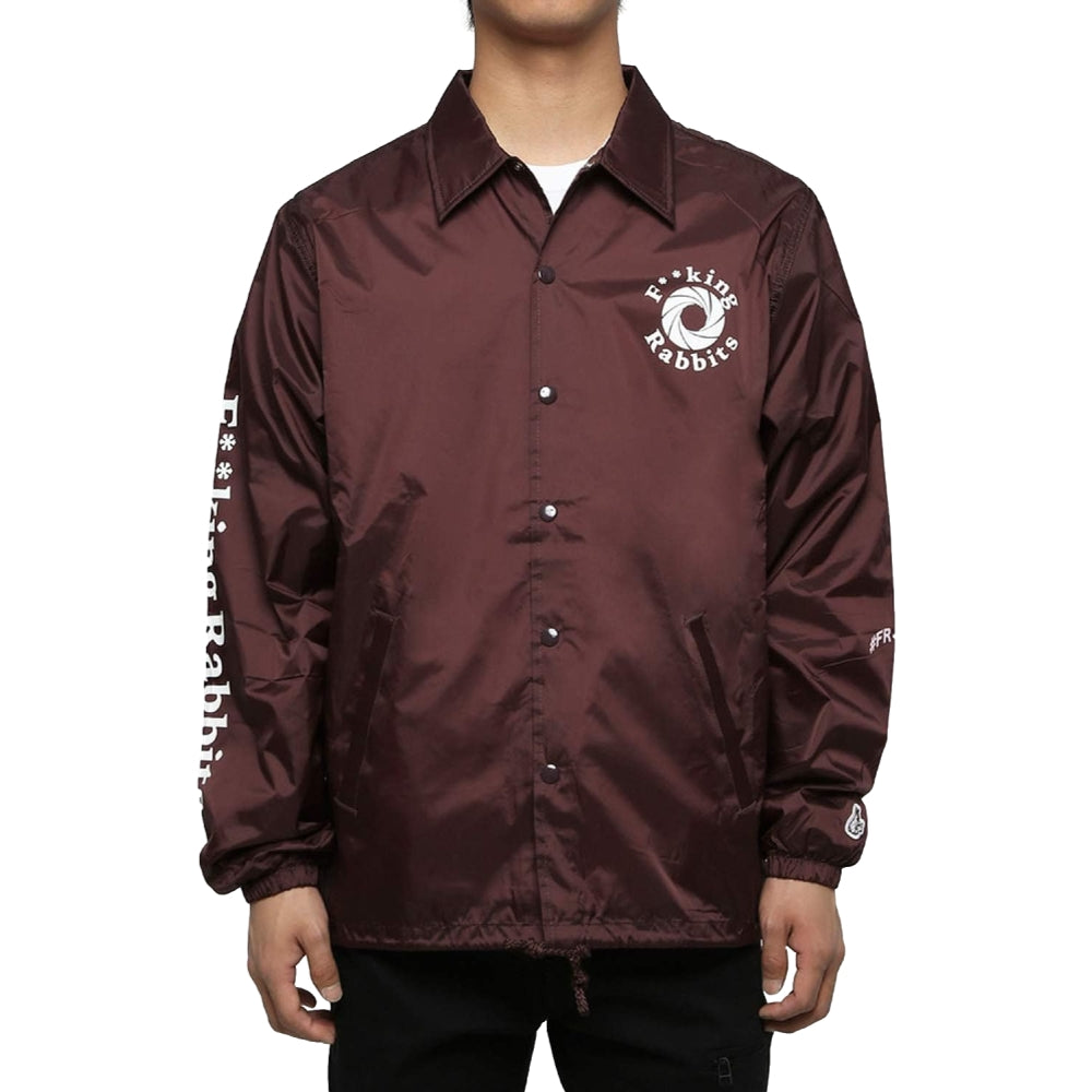 #FR2 SPY COACH JACKET-BURGUNDY