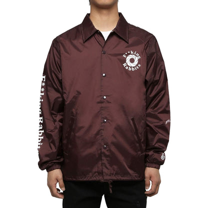 #FR2 SPY COACH JACKET-BURGUNDY