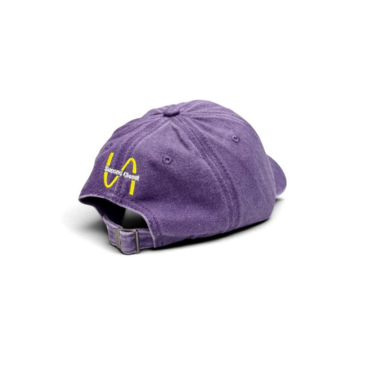2ND CLOSET “LOVE MILKSHAKE ” WASHED CAP-WASHED PURPLE