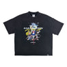 2ND CLOSET "SAILORMOON" WASHED BOXY T-SHIRT-WASHED BLACK