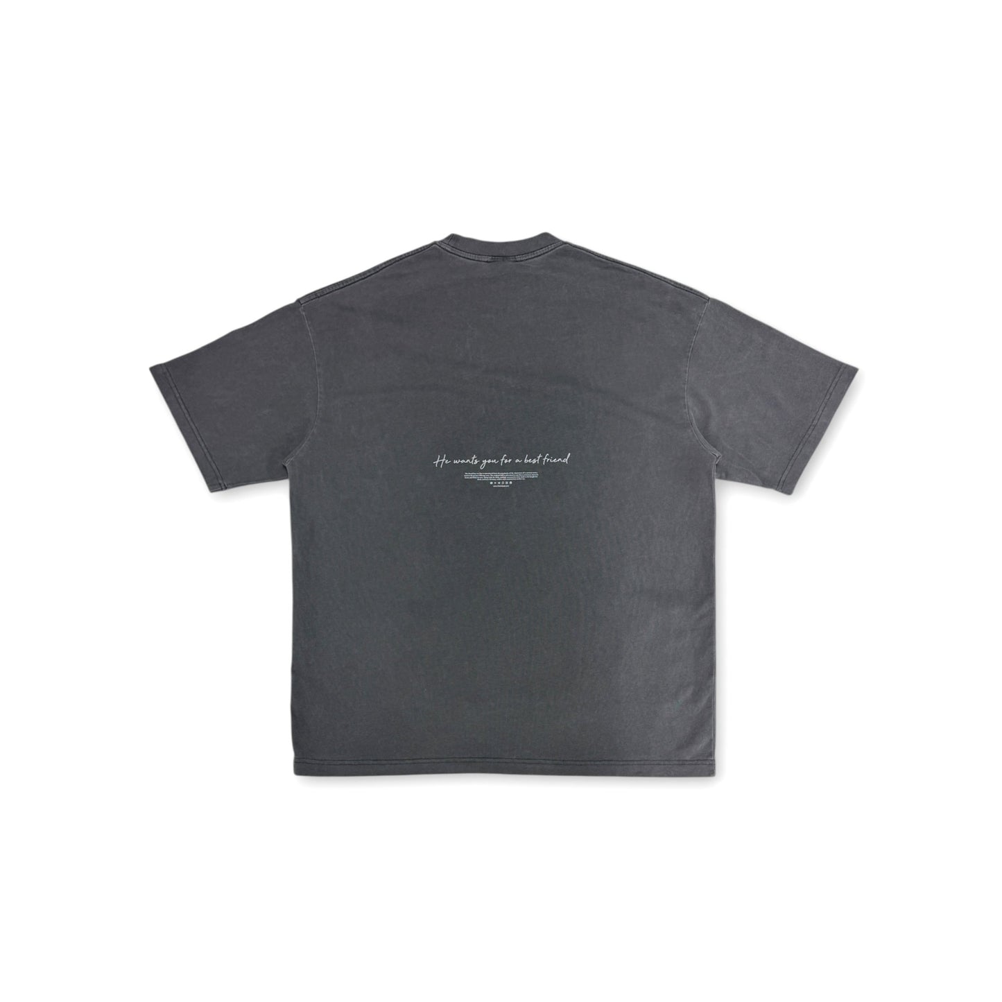 2ND CLOSET "HAPPY BIRTHDAY, CHUCKY" WASHED T-SHIRT-WASHED GREY