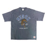 2ND CLOSET HYROX TIGER WASHED T-SHIRT-WASHED BLUE