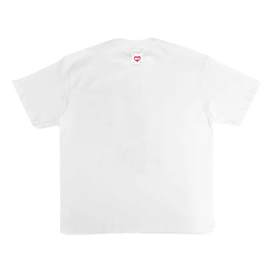 2ND CLOSET "SECOND RABBIT GIRL" CROPPED T-SHIRT-WHITE