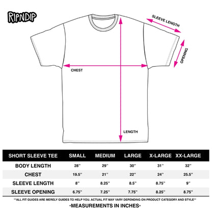 RIPNDIP NERM BALLOON HEAD TEE-BLACK