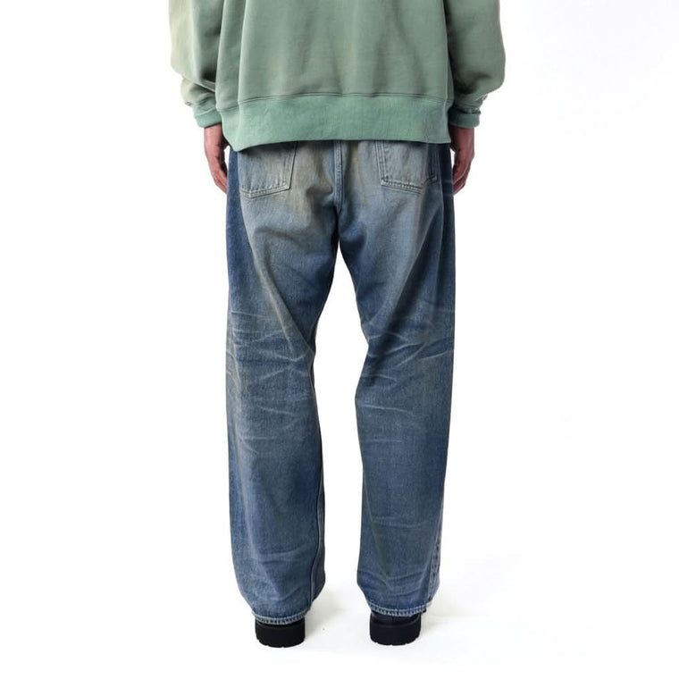 MADNESS STANDARD 5P PATINA JEANS . M2 RELAXED (MADE IN JAPAN)-INDIGO