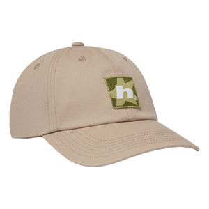 HUF STAR BOX LOGO 6 PANEL CV HAT-STONE