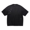 NINE POINT NINE STAR NIGHT S/S TEE-WASHED BLACK