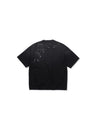 NINE POINT NINE STAR NIGHT S/S TEE-WASHED BLACK