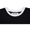 NEUTRAL SOCIETY STAY HOME RINGER TEE-BLACK