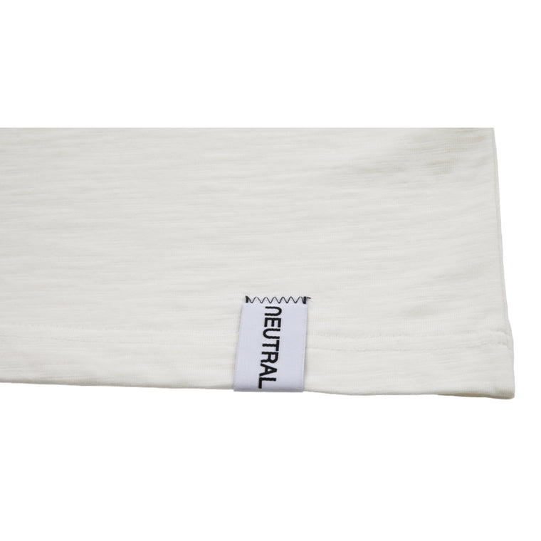 NEUTRAL SOCIETY STAY HOME RINGER TEE-WHITE