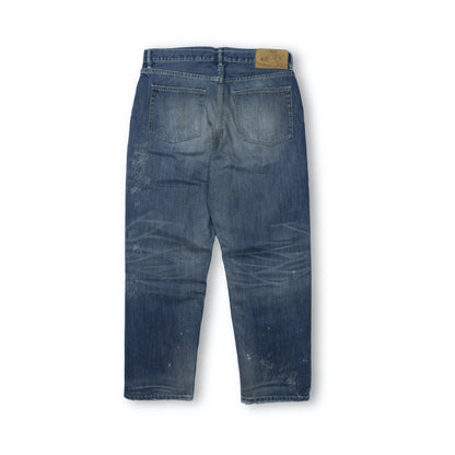 MADNESS STD WASH DENIM. M2 REGULAR PANTS-INDIGO