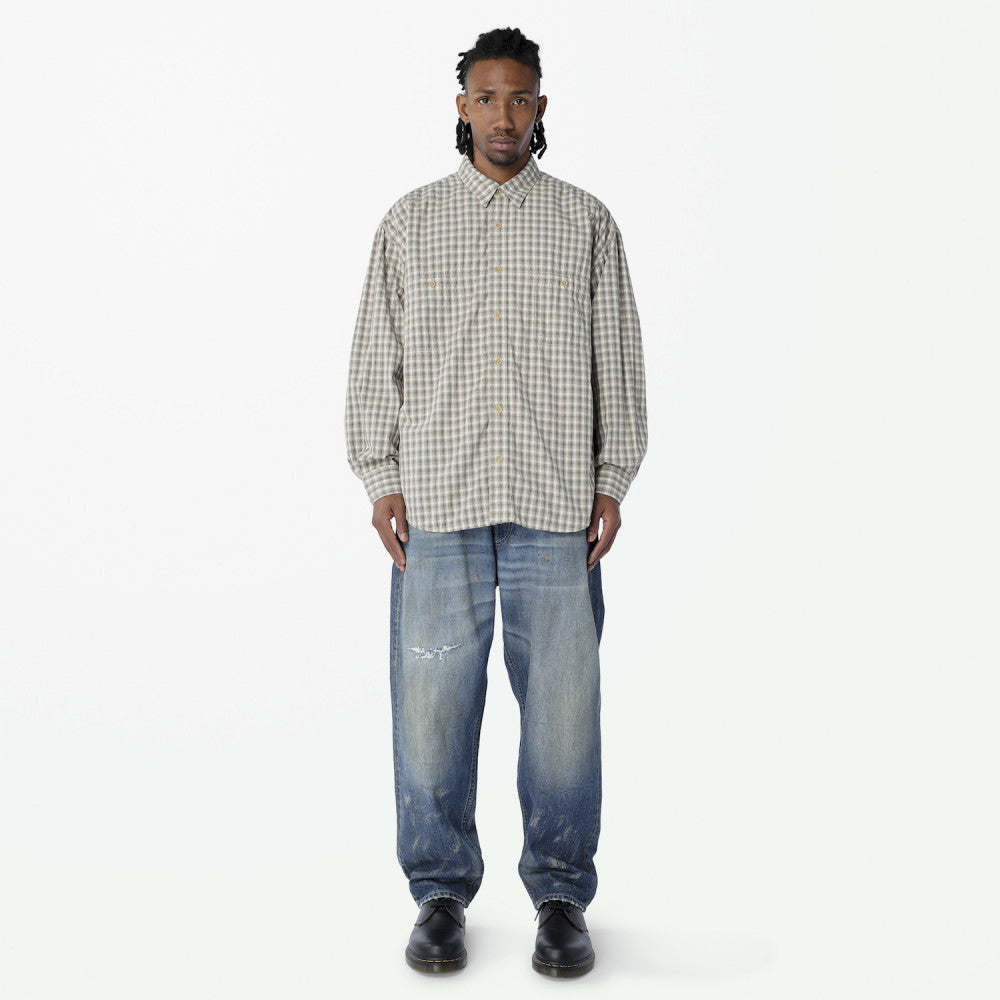 MADNESS STD WASH DENIM. M2 REGULAR PANTS-INDIGO