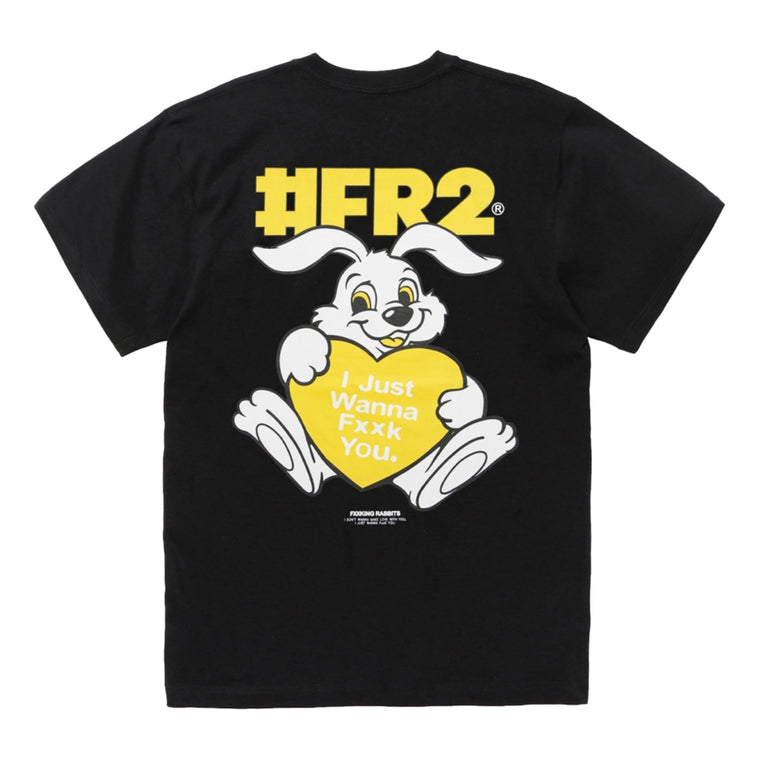 #FR2 STEAL YOUR HEART T-SHIRT-BLACK