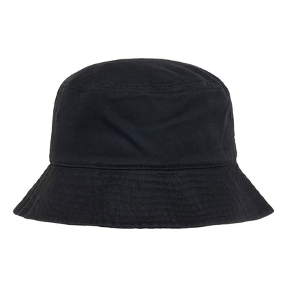 STUSSY STOCK BUCKET  HAT-BLACK