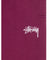 STUSSY STOCK LOGO PANT-BURGUNDY