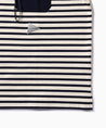 AND WANDER STRIPE POCKET SS TEE-NAVY