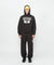 STUSSY STUSSY 80 RELAXED HOOD-BLACK