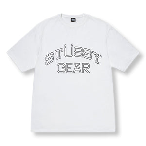 STUSSY STÜSSY GEAR TEE-WHITE