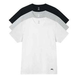STUSSY UNDERSHIRT MULTI 3 PACK-MULTI