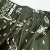 MADNESS SUMMER PAISLEY SHORTS-GREEN