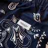 MADNESS SUMMER PAISLEY SHORTS-NAVY
