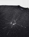 NINE POINT NINE "SUPERNOVA" S/S TEE-WASHED BLACK