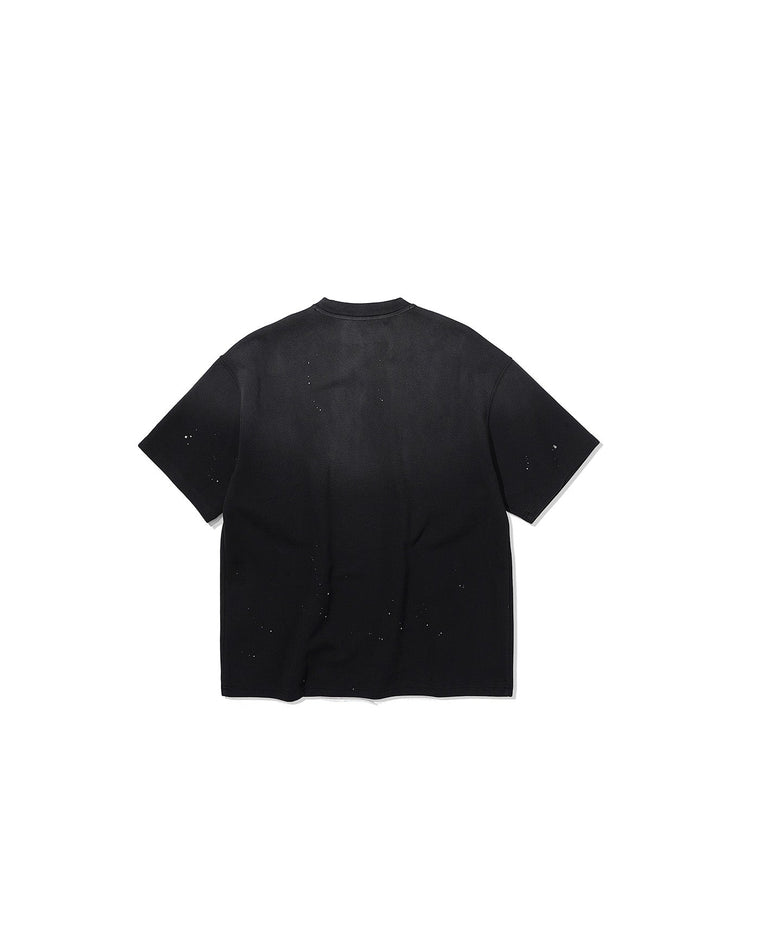 NINE POINT NINE "SUPERNOVA" S/S TEE-WASHED BLACK