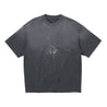 NINE POINT NINE "SUPERNOVA" S/S TEE-WASHED GREY