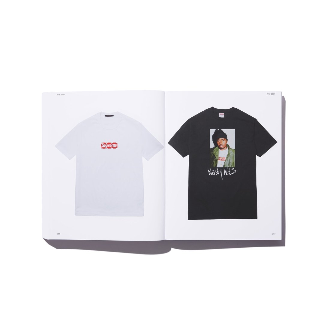 SUPREME SUPREME 30 YEARS T-SHIRTS 1994-2024 BOOK (3-VOLUMES)-WHITE