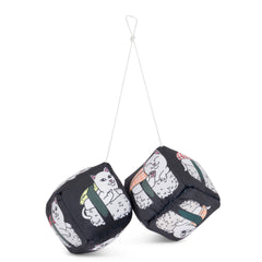 RIPNDIP SUSHI NERM FUZZY DICE-BLACK