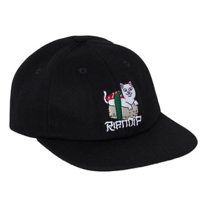 RIPNDIP SUSHI NERM WOOL STRAPBACK-BLACK