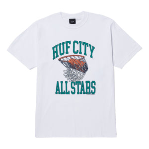 HUF SWISH S/S TEE-WHITE