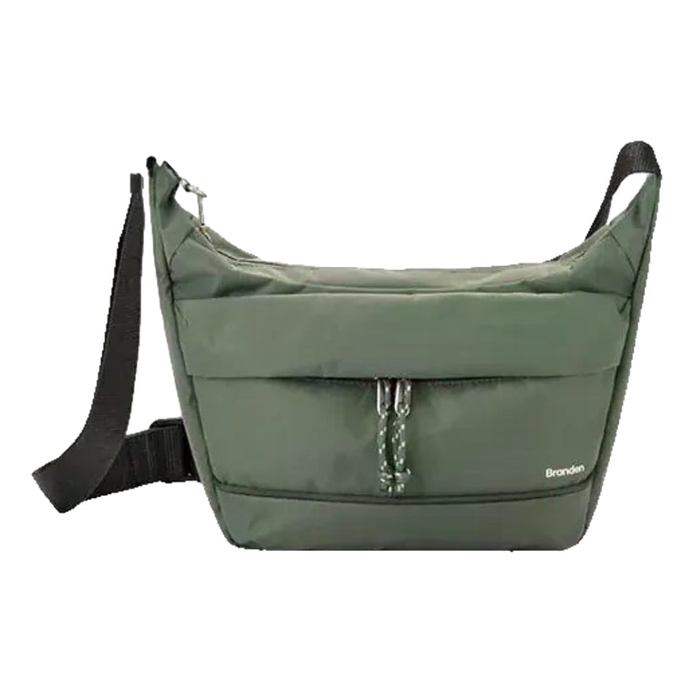 BRANDEN SAFE CROSS BODY BAG（S SIZE）-SOFT KHAKI