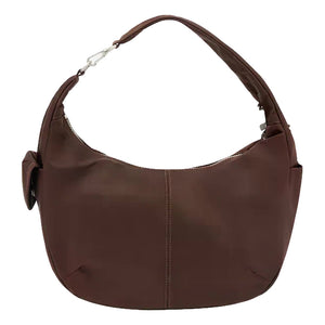 BRANDEN SAFE DAYS SHOULDER BAG-MOCHA BROWN