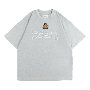 SCENE BY ICE FIRE SCENE FOOTBALL TEE //-OFF WHITE/GREY