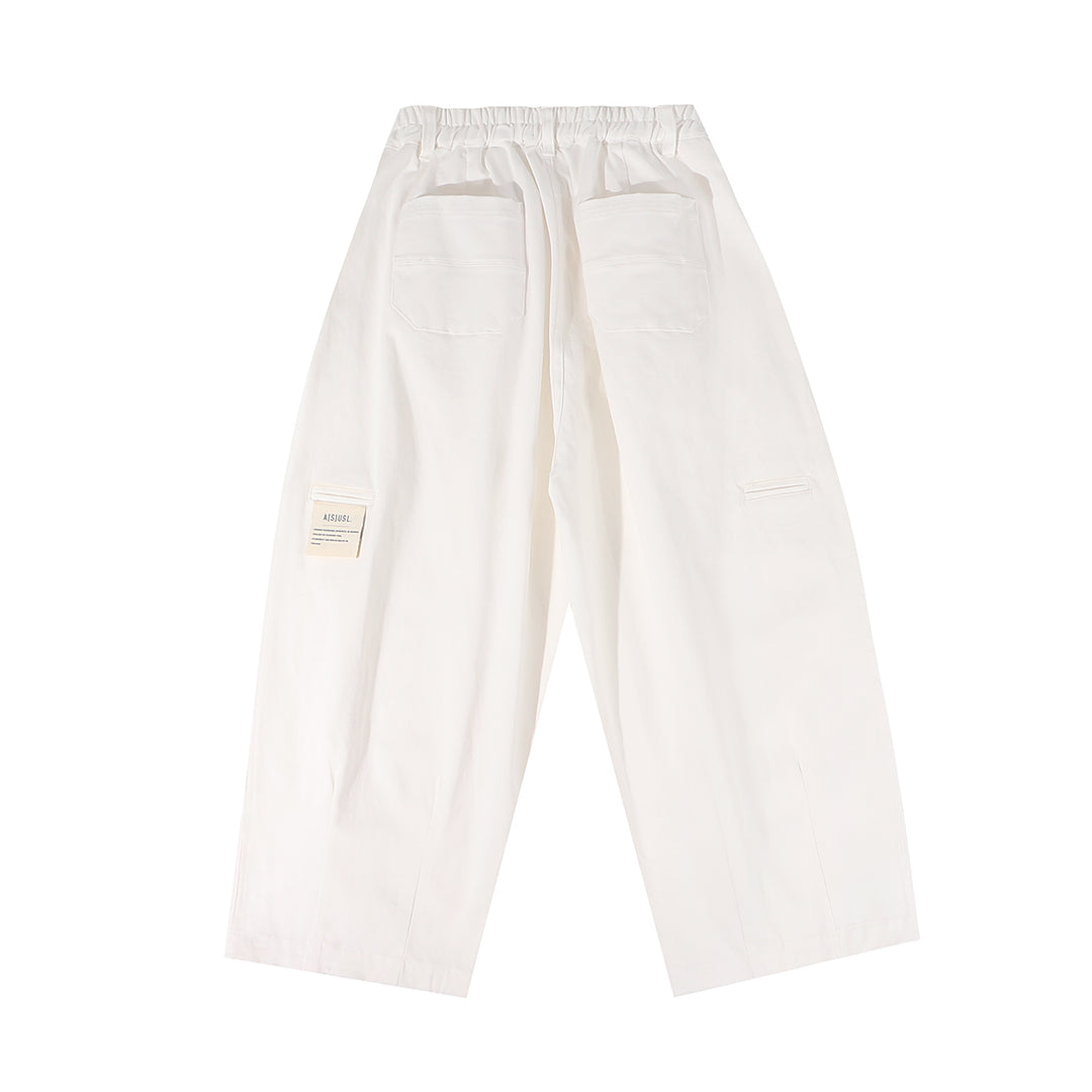 A[S]USL SIGNATURE PANTS-WHITE