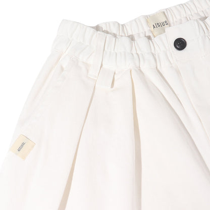 A[S]USL SIGNATURE PANTS-WHITE