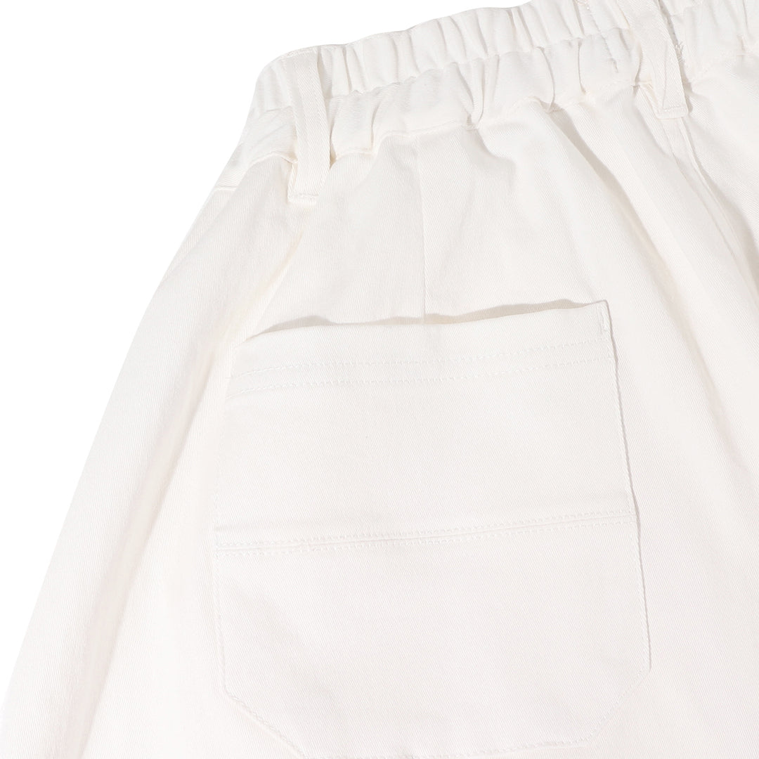 A[S]USL SIGNATURE PANTS-WHITE
