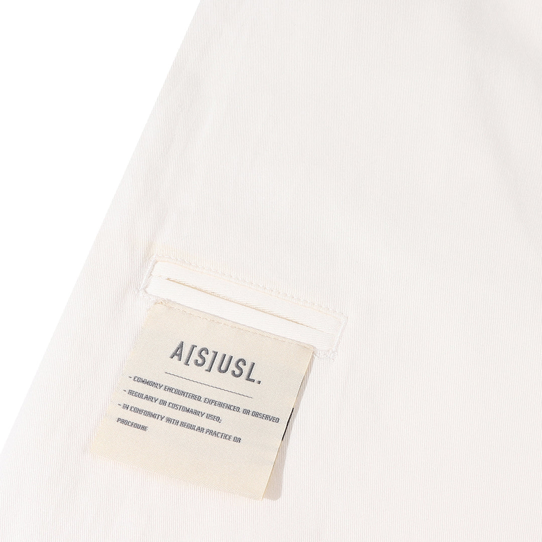 A[S]USL SIGNATURE PANTS-WHITE