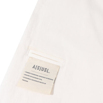 A[S]USL SIGNATURE PANTS-WHITE