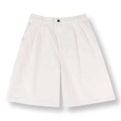 A[S]USL SIGNATURE SHORTS-WHITE