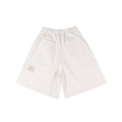 A[S]USL SIGNATURE SHORTS-WHITE