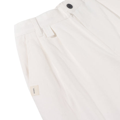 A[S]USL SIGNATURE SHORTS-WHITE