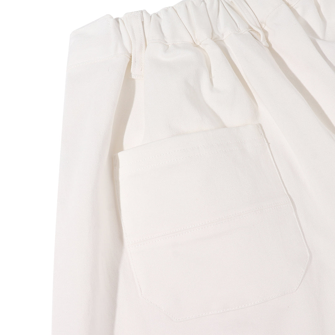 A[S]USL SIGNATURE SHORTS-WHITE