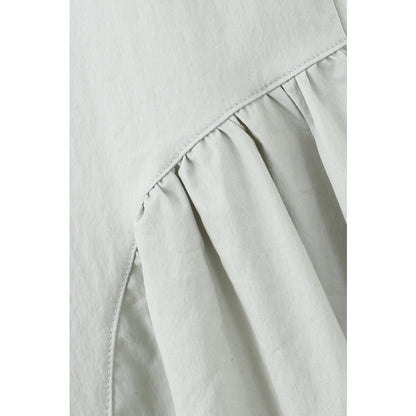 ESPRIT SLEEVELESS PANELED MIDI DRESS-ECRU