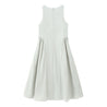 ESPRIT SLEEVELESS PANELED MIDI DRESS-ECRU
