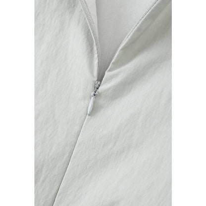 ESPRIT SLEEVELESS PANELED MIDI DRESS-ECRU