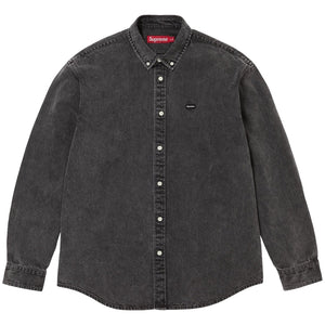 SUPREME SMALL BOX DENIM SHIRT-BLACK